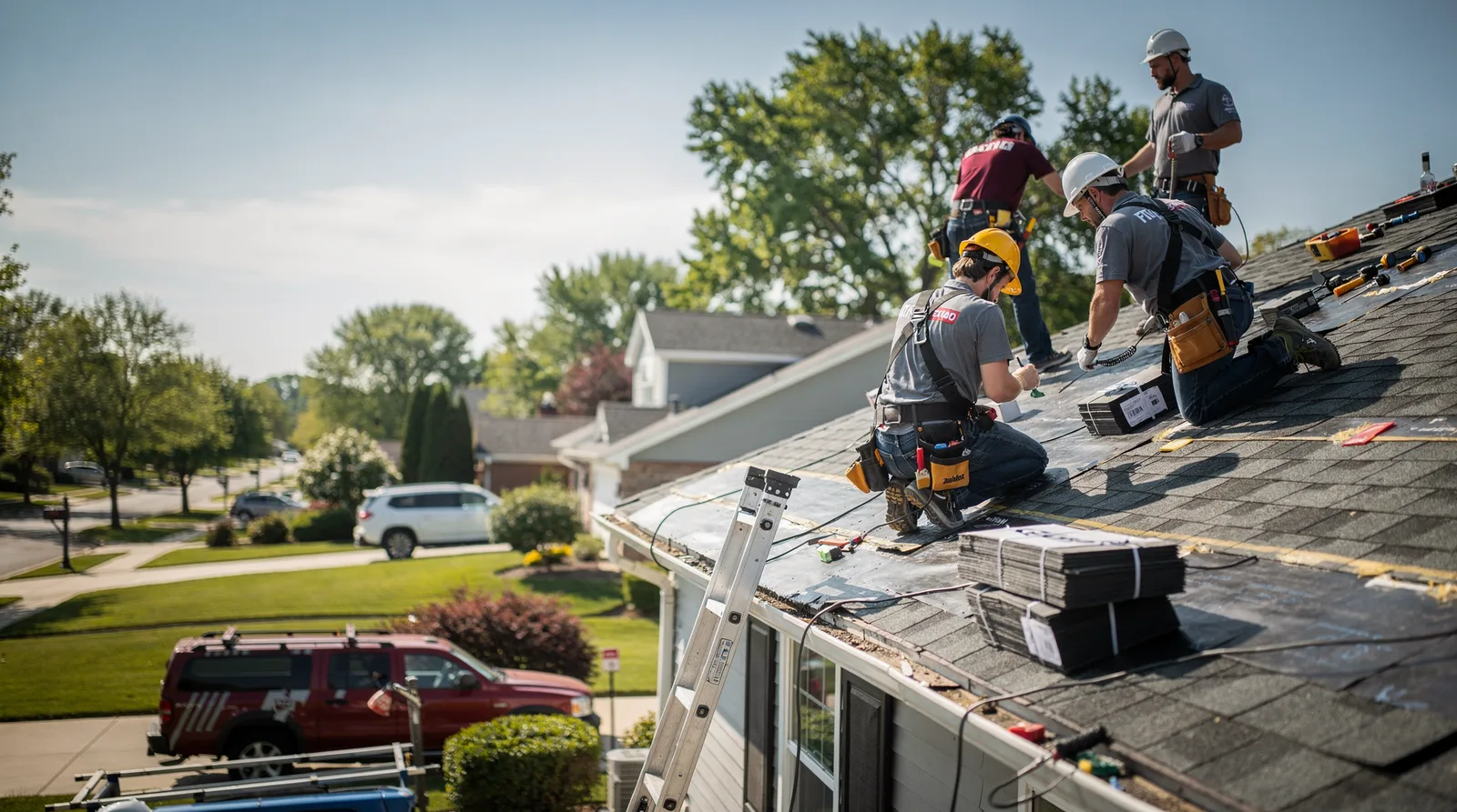 Roof Repair in Frost, TX around you
